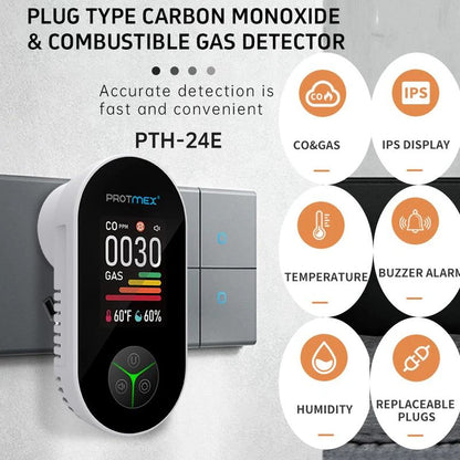 4 in 1 Carbon Monoxide Detector plug in